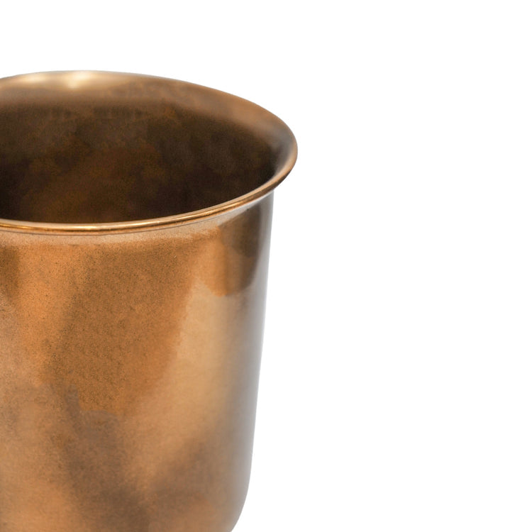Outdoor Hampton Copper Metal Planter Pot