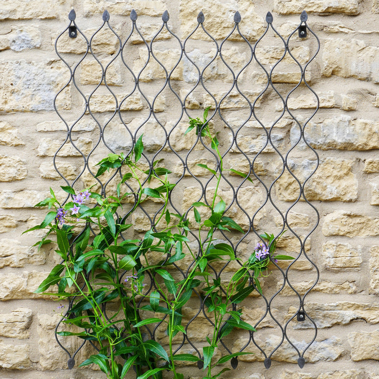 Metal Honeycomb Garden Trellis Panel