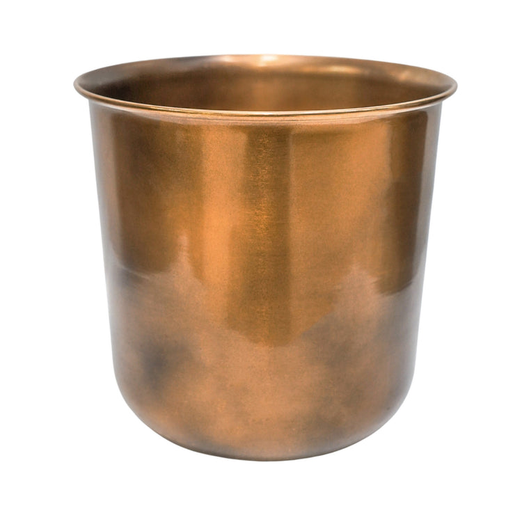 Outdoor Hampton Copper Metal Planter Pot