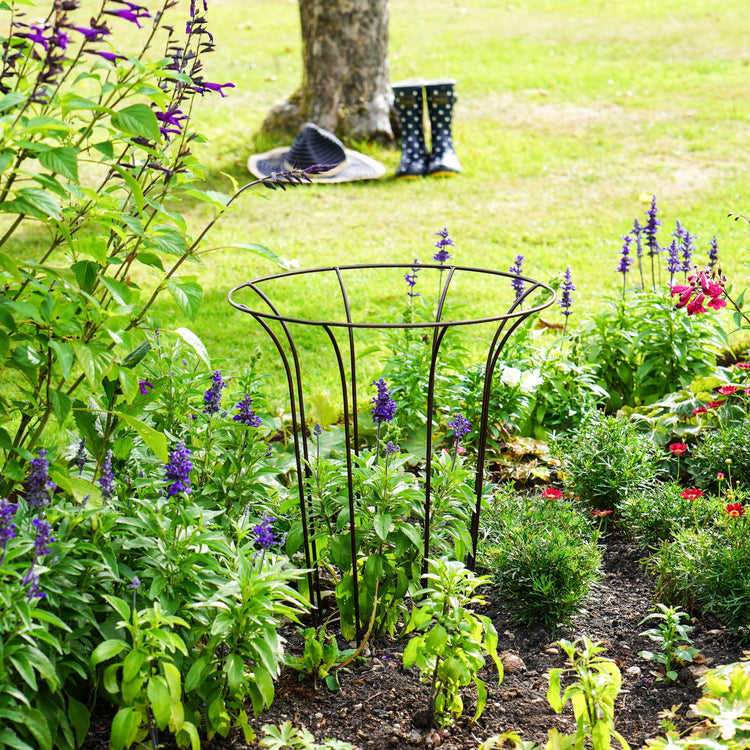 Outdoor Metal Fluted Garden Plant Support